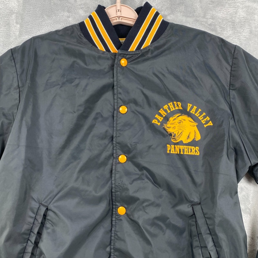 Vintage Rennoc Teamsters‎ Jacket Panther Valley Small USA Made Lined Bomber